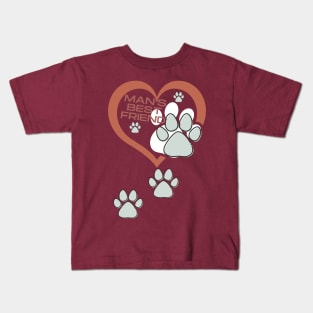 MANS BEST FRIEND Kids T-Shirt